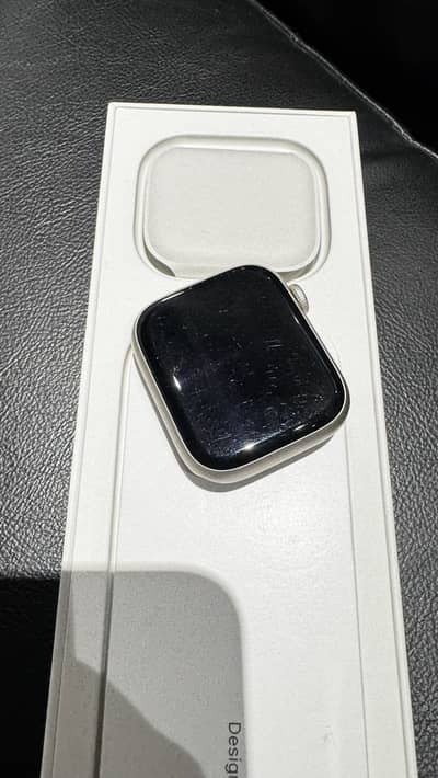 MN63LL/A Apple Watch Series 7 45mm Starlight Alu Star Sp Band GPS