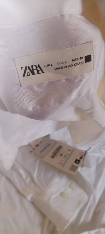 Zara white shirt brand new Original
