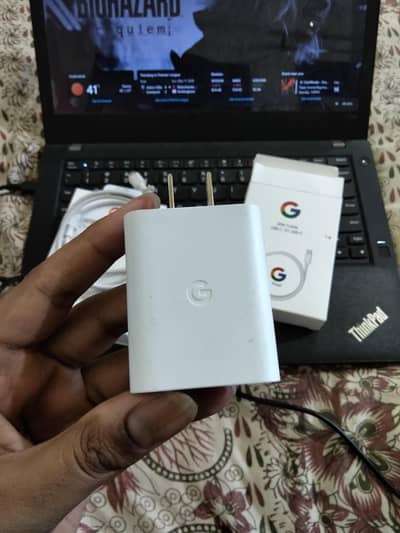 Google 30w Charger First Copy With C to C Cable
