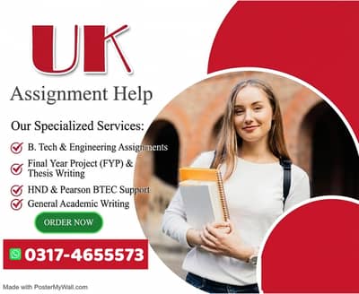 B-tec, Assignment Writing , Final Year Project (FYP) Report Writing