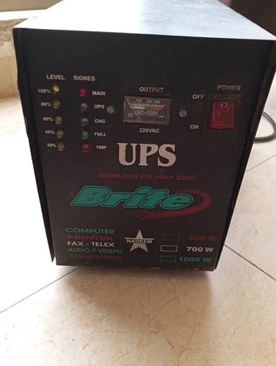 ups 700 watts