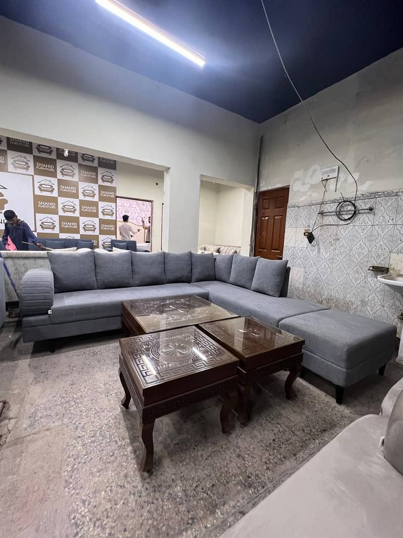 L shape corner sofa 1