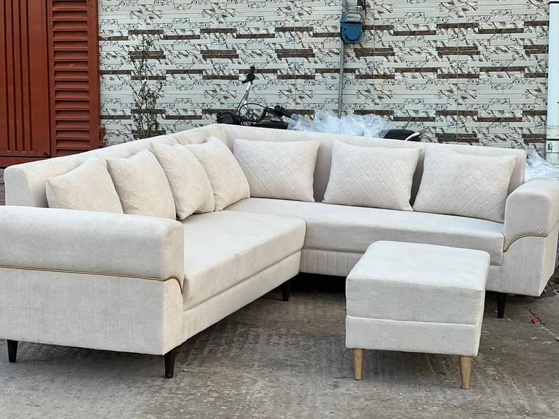 L shape corner sofa 4