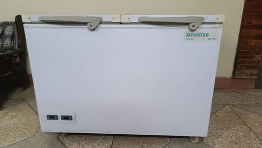 Foaster Double Door Deep Freezer - Large Capacity & Powerful Cooling
