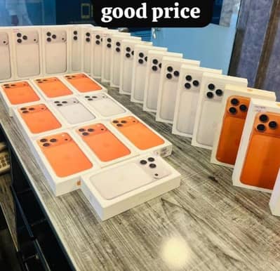 IPhone 17 pro max orange blue  silver  256gb