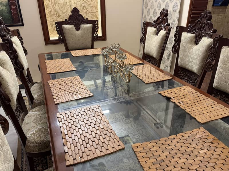 8 person Dining table set 2