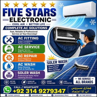 AC Service & Repair in Rawalpindi | AC Fitting | AC Wash