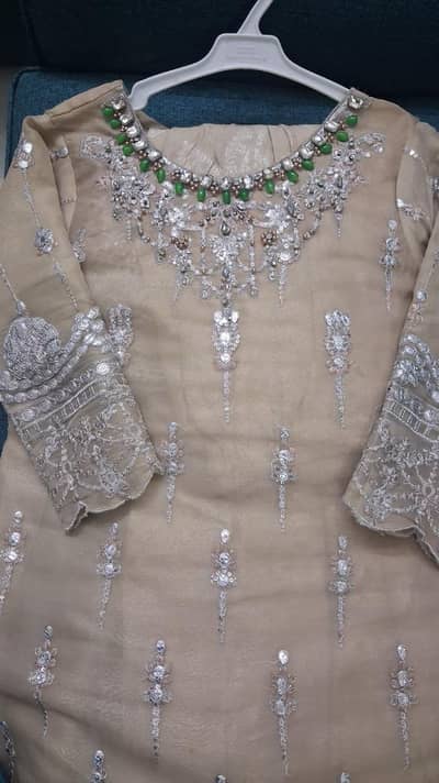 Fancy Maria B Wedding Collection Dress - Complete 3 Piece Stitched