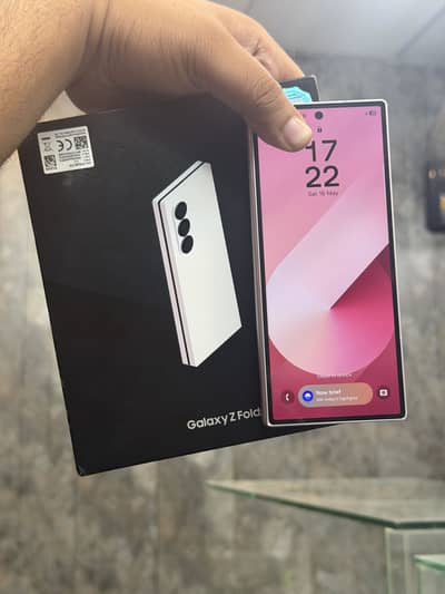 Samsung Z fold 6  12/512gb official   pta approved