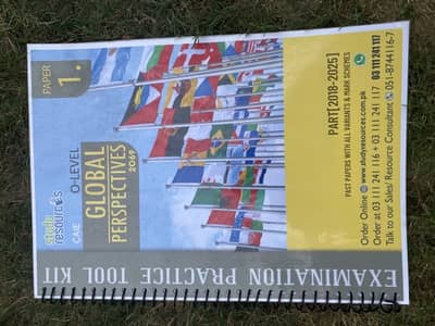 Global perspective 2069 o level topical unsolved