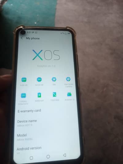 Infinix Hot 9 PTA proved 4/64