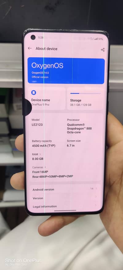 oneplus 9 pro 8/128