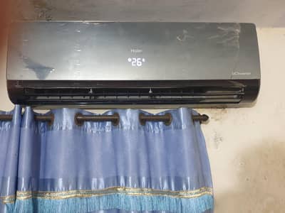 Haier Dc inverter  imported black glass
