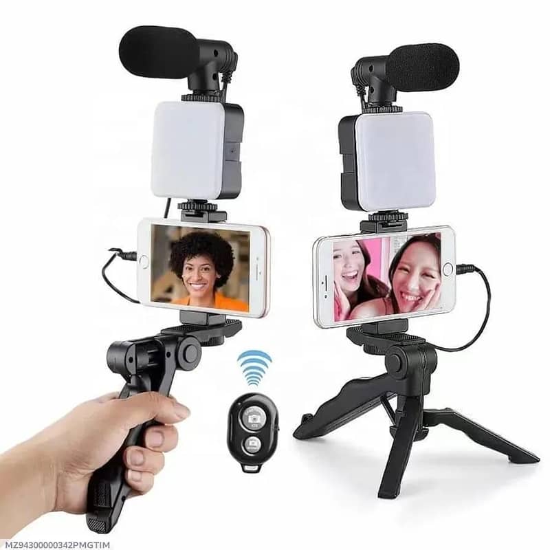 Vlogging kit with mic 2