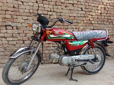 Honda CD 70cc 2022 Model (Tibbi Qaisrany)
