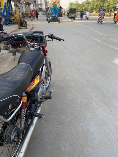 A bike is a good condition