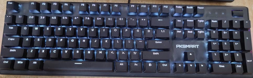 Pksmart K104pro mechanical gaming keyboard