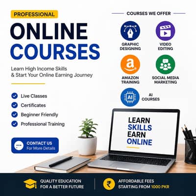 Graphic Designing & Video Editing Course