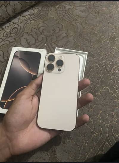 16 pro jv | Desert titanium | 128gb