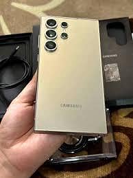 Samsung Galaxy s24 ultra mobile phone complete box
