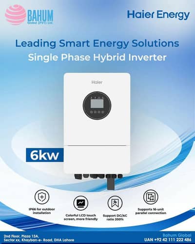 haier 6kw inverter ip66