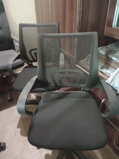 10 chair with 1 office table and racks 03311071310