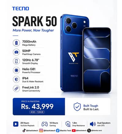 techno spark 50