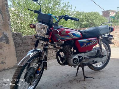 | Honda | CG 125 | Model 2022 | Condition 10/10 |