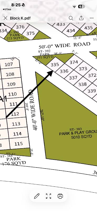 Naya Nazimabad Block K 120SQ Yd Corner Green Belt Park Face