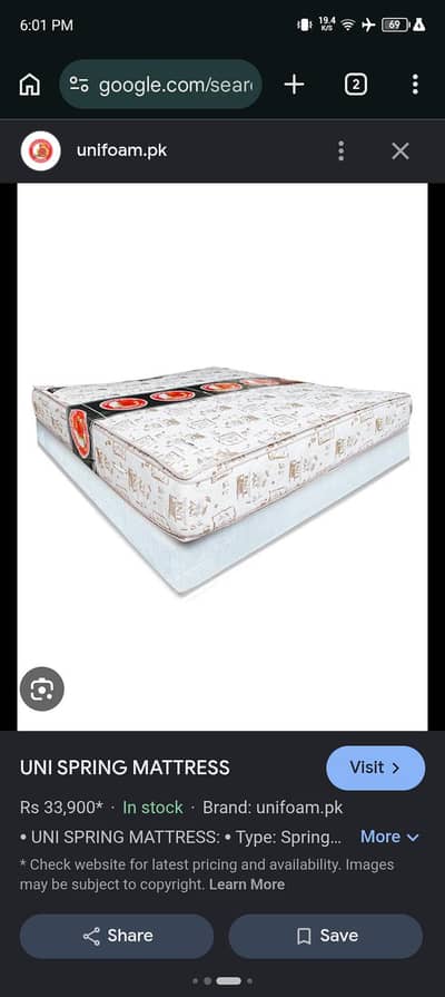 spring mattress