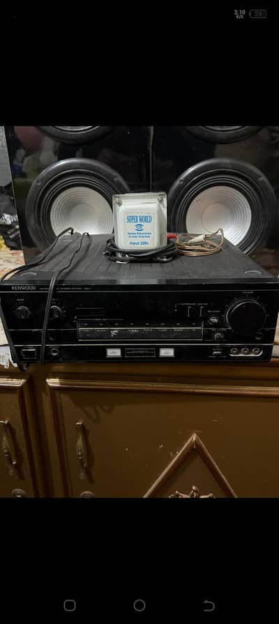 Kenwood Emplifire &GBL japan speaker with wire speaker