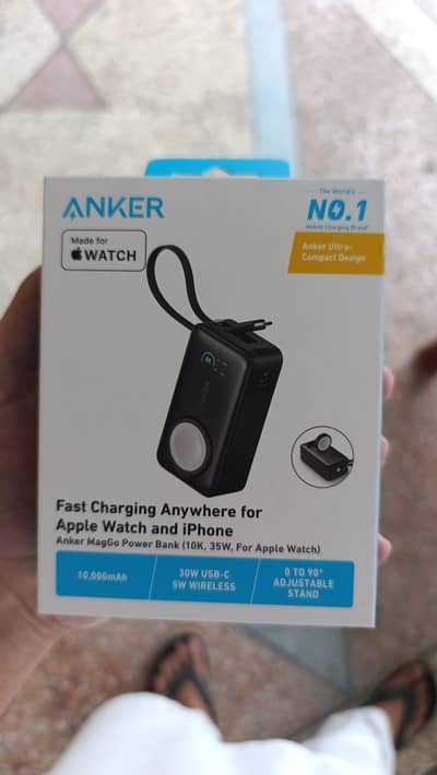 Anker MagGo Power Bank 10K 35W For Apple Watch and Iphone