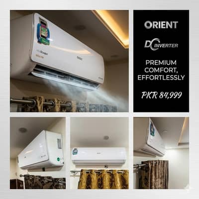 ORIENT Ultra Comfort Gold Fin AC - Premium Inverter Technology