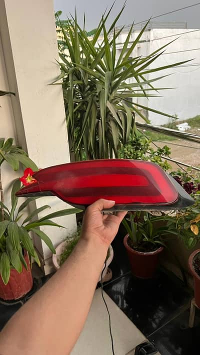 Car accessories (diffuser and bumper lights)
