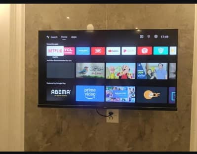 TCL 4K ANDROID 43 inches LED Smart Tv