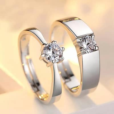 Stylish Couple Ring Set – Perfect Gift for Couples  PH: 03290570110