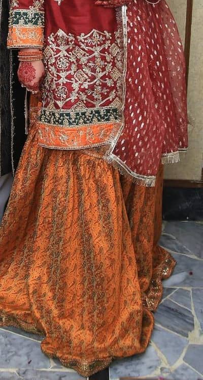 Gharara Set Wedding Dress Party Wear Fancy Dress for women
