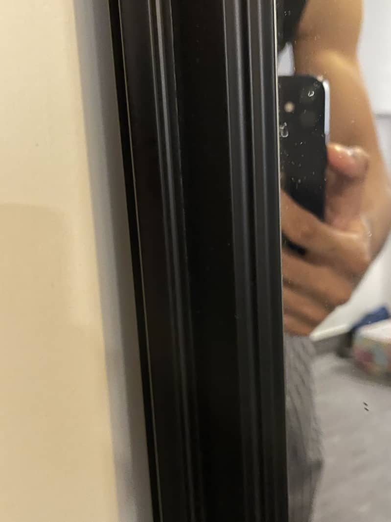Black frame mirror 2