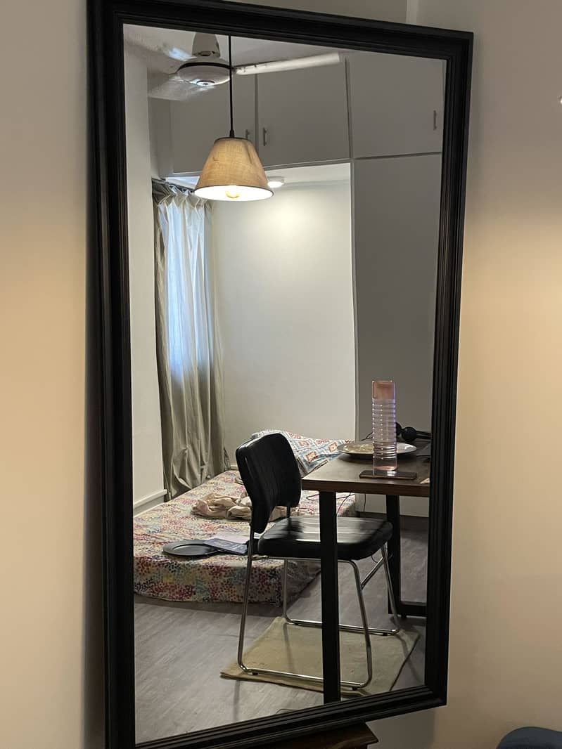 Black frame mirror 4