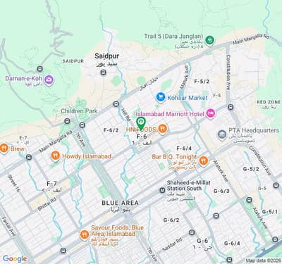FULLY FURNISHED LOWER PORTION FOR RENT IN F-6