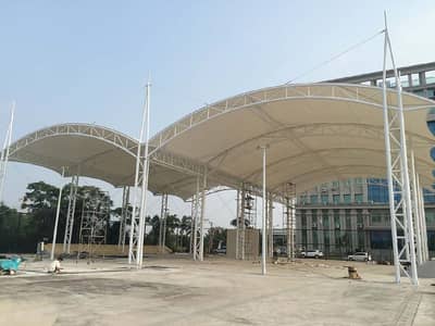 Tensile shade, HDPE Fabric Shade, Car roof porch shade, Awnings shade