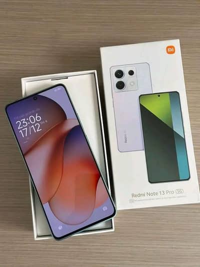 Redmi Note 13 Pro 5G 12GB Ram 256GB memory PTA approved. 0328=6102=363