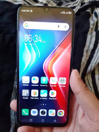 Infinix hot 11 play 4/64 6000 mah battery