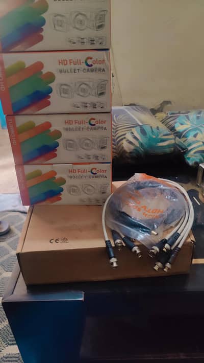 brand new CCTV camera and dvr