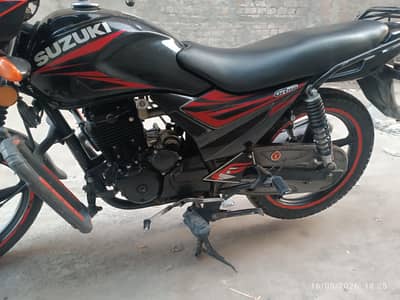 SUZUKI MOTOR CYCLE GR 150 SELL 2021 MODEL BIO METRIC ON THE SPORT