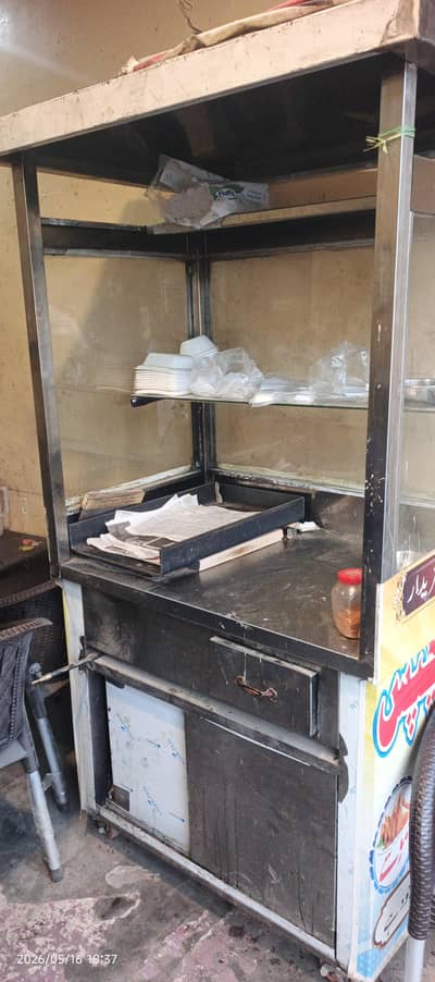 shawarma and fries satil counter for sale