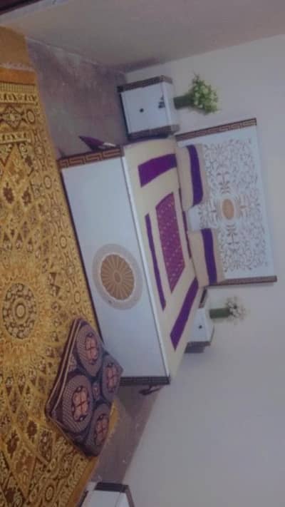 Bed set for sale with dressing and side tables
