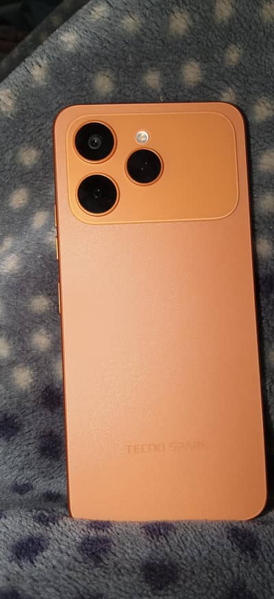 Tecno Spark 40 128GB Orange Color | 12GB RAM | Warranty Active