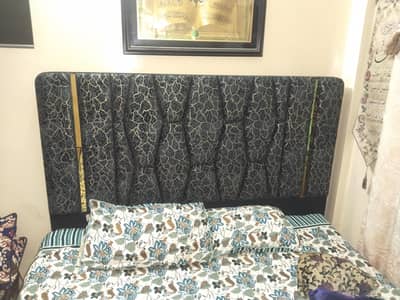 luxury jacquard velvet bed