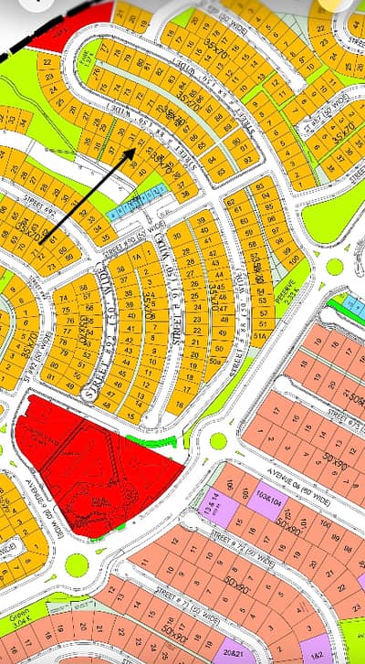 10 marla height location level plot sector B DHA Phase 3 Islamabad for sale